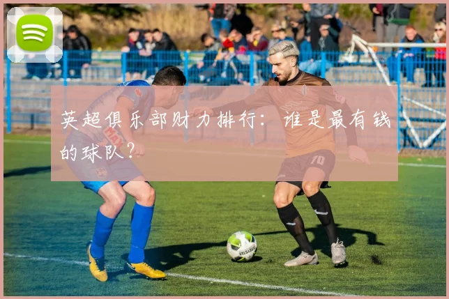 英超俱乐部财力排行：谁是最有钱的球队？